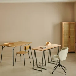 LINOLUX Système De Rangement 4 Compartiments Beige