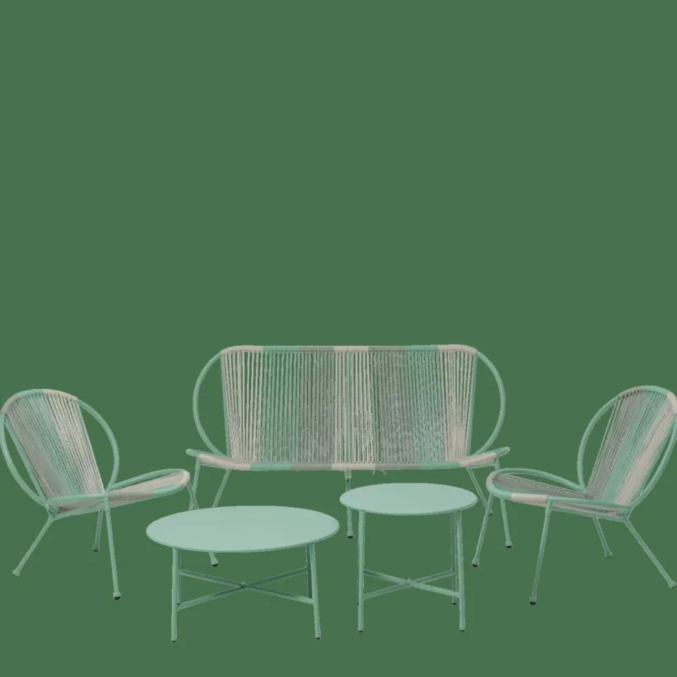 LUGO Set Lounge Aqua