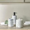 LUNA Distributeur De Savon Aspect De Marbre