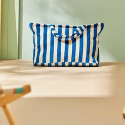 MARIO Sac à Longues Anses Bleu