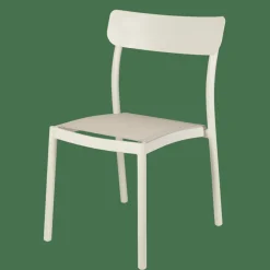 MAVAS Chaise Empilable Blanc