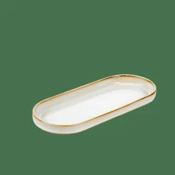 MINERAL MARBLE Assiette Beige