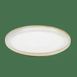MINERAL MARBLE Assiette Blanc
