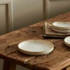MINERAL MARBLE Assiette Blanc