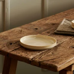 MINERAL SAND Assiette Beige