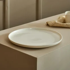 MOON Assiette Blanc