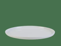 MOON Assiette Plate Blanc