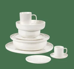 MOON Tasse Et Soucoupe Expresso 9 CL Blanc