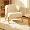 MORRIS Fauteuil Blanc