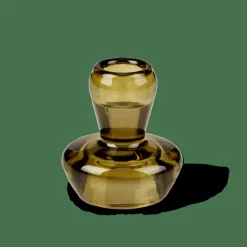 MUSHROOM Support Bougie Chauffe-plat Vert