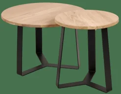 NAVORA Table D'appoint Naturel