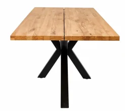 NEW OAK Pieds De Table A Noir
