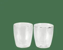 PAUSA Verre Double Paroi Set De 2 12,5 CL Transparent