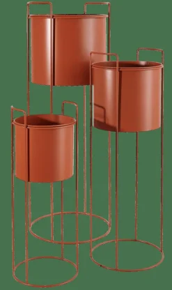 PLUTO Pot De Fleurs Terre Cuite