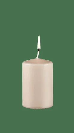 PURE Bougie Cylindrique Gris