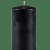 PURE Bougie Cylindrique Noir