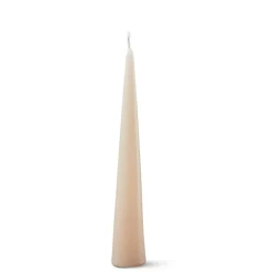 PYRAMID Bougie Blanc Cassé