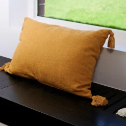 RAVI Coussin Brun