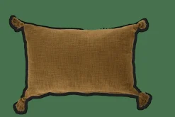 RAVI Coussin Ocre