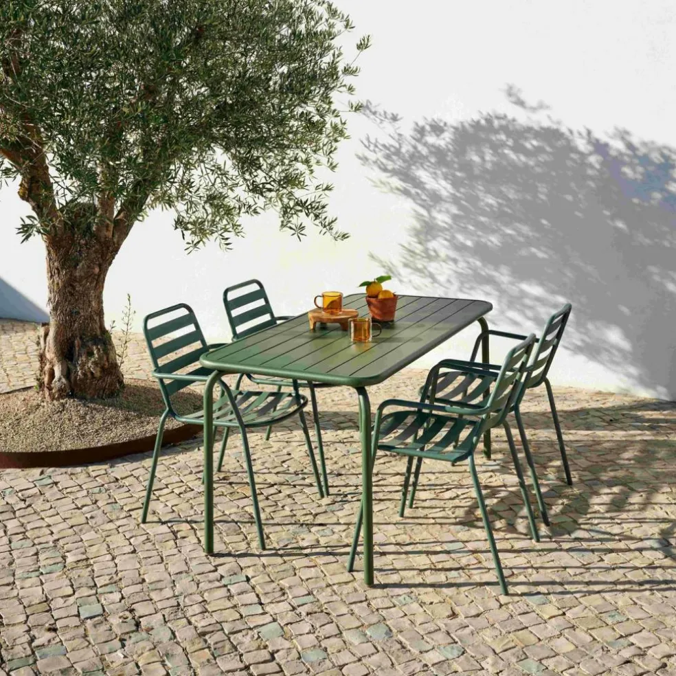 REKTA & LIVA Set De Jardin Kaki
