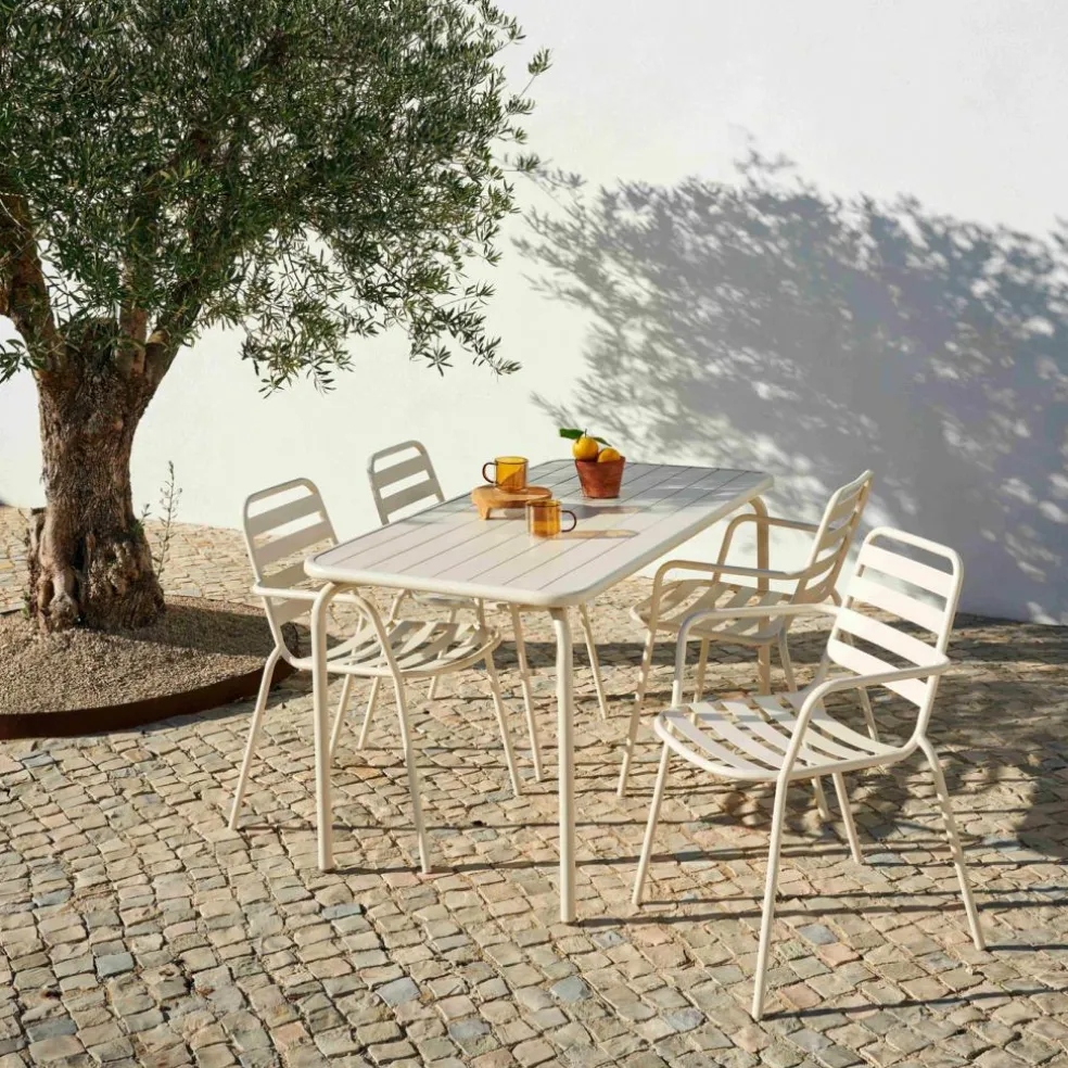REKTA & LIVA Set De Jardin Sable