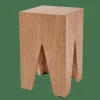 SIGUR Table D'appoint Naturel