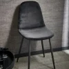 SILKE Chaise Noir