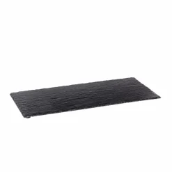 SLATE Assiette Noir