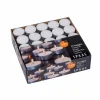 SPAAS Bougies Chauffe-plat Set De 75 Blanc