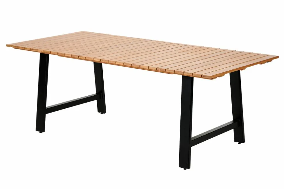 TEAK LUXE Chaise Longue Naturel
