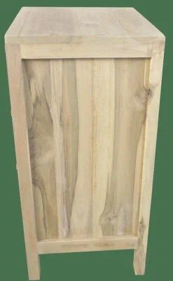 TECK Armoire à 3 Tiroirs Naturel