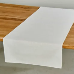 UNILINE Chemin De Table Blanc Cassé