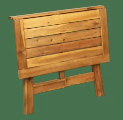 UTAH Table Pliante Brun