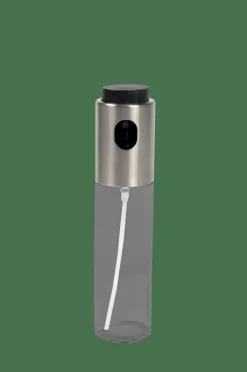 VINAIGRE Pulvérisateur Huile-vinaigre Noir, Argent, Transparent