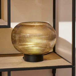 VINTO Lampe De Table Ambre Transparent