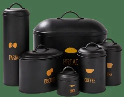 VIRA Boîte Pour Biscuits Noir