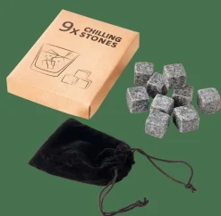 WHISKEY 9 Pierres Réfrigérantes Gris Foncé