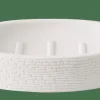 WHITE ELEGANCE Porte-savon Blanc